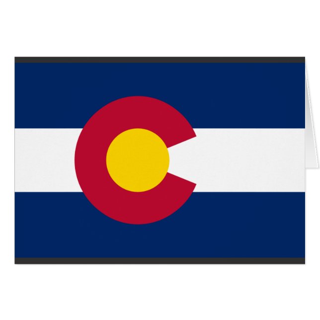 Colorado Flag (Voorkant Horizontaal)