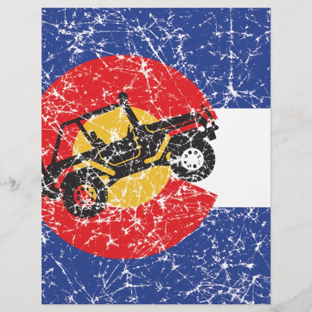 Colorado Flag 4 Wheeler (Voorkant)