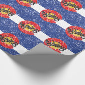 Colorado Flag 4 Wheeler Cadeaupapier (Hoek)
