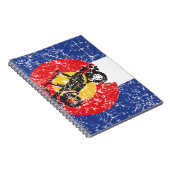 Colorado Flag 4 Wheeler Notitieboek (Rechterzijde)