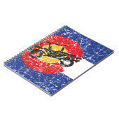 Colorado Flag 4 Wheeler Notitieboek (Linkerzijde)
