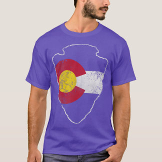 Colorado Flag Arrowiad T-shirt