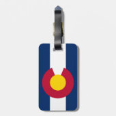 Colorado Flag Bagagelabel (Achterkant verticaal)