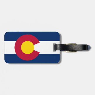 Colorado Flag Bagagelabel