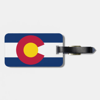 Colorado Flag Bagagelabel