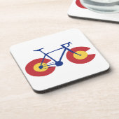 Colorado Flag Bicycle Bier Onderzetter (Linkerzijde)