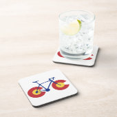 Colorado Flag Bicycle Bier Onderzetter (Rechterzijde)