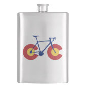Colorado Flag Bicycle Flacon (Voorkant)