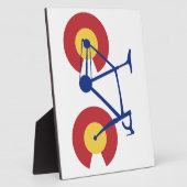Colorado Flag Bicycle Fotoplaat (Zijkant)