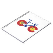 Colorado Flag Bicycle Notitieboek (Linkerzijde)
