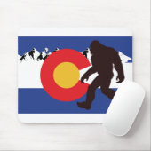 Colorado Flag Bigfoot Muismat (Met muis)