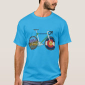 Colorado Flag Bike T-shirt (Voorkant)