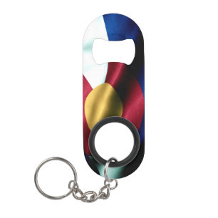 Colorado Flag Bottle Open Sleutelhanger Mini Flessenopener