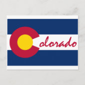 Colorado Flag Briefkaart (Voorkant)
