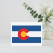 Colorado Flag Briefkaart (Staand voorkant)