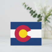 Colorado Flag Briefkaart (Staand voorkant)