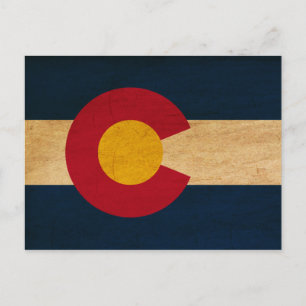 Colorado Flag Briefkaart