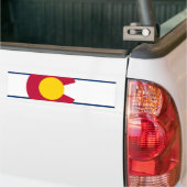 Colorado Flag Bumpersticker (Op Truck)