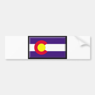 Colorado Flag Bumpersticker