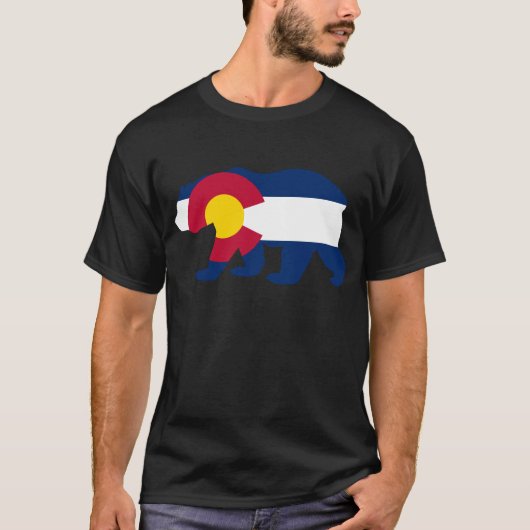 Colorado Flag California Beer T-shirt (Voorkant)