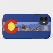 Colorado Flag Case-Mate iPhone Case (Achterkant (horizontaal))
