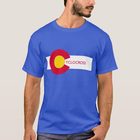 Colorado Flag Cyclocross T-Shirt (Voorkant)