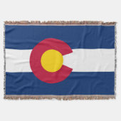 Colorado Flag Deken (Voorkant)