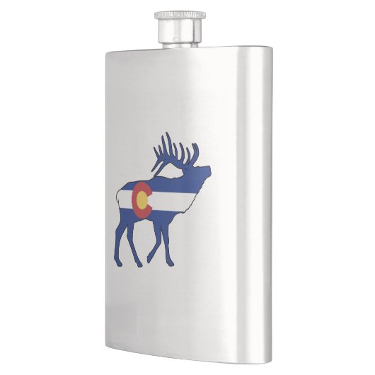 Colorado Flag Elk Flacon (Links)
