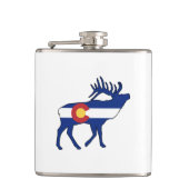 Colorado Flag Elk Heupfles (Voorkant)