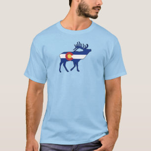 Colorado Flag Elk T-shirt