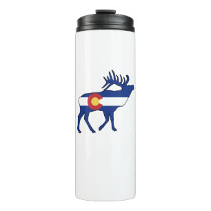 Colorado Flag Elk Thermosbeker