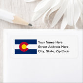 Colorado Flag Etiket (Insitu)