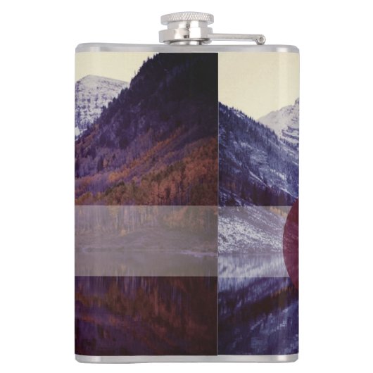 Colorado Flag Flask Heupfles (Achterkant)