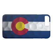 Colorado Flag Golf Ball Pattern Case-Mate iPhone Case (Achterkant (Horizontaal))