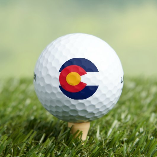 COLORADO FLAG GOLFBALLEN (Insitu Shirt)