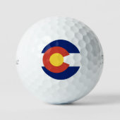 Colorado Flag Golfballen (Voorkant)