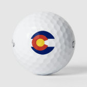Colorado Flag Golfballen (Voorkant)