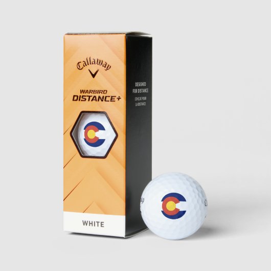 Colorado Flag Golfballen (Verpakking)