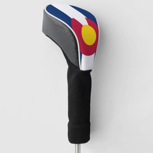 COLORADO FLAG GOLFHEADCOVER (Schuin)