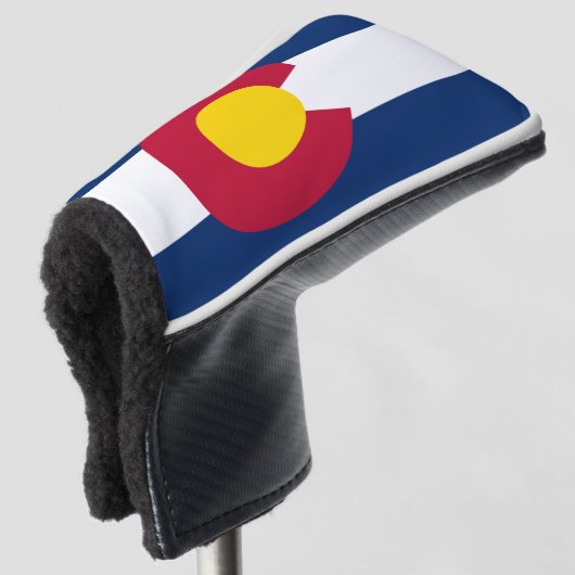 COLORADO FLAG GOLFHEADCOVER (3/4 voorkant)