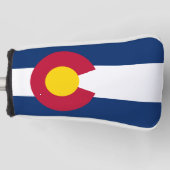 COLORADO FLAG GOLFHEADCOVER (Voorkant)
