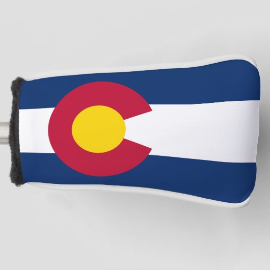 COLORADO FLAG GOLFHEADCOVER (Voorkant)