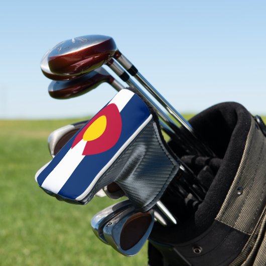 COLORADO FLAG GOLFHEADCOVER (Insitu)