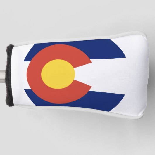 Colorado Flag Golfheadcover (Voorkant)
