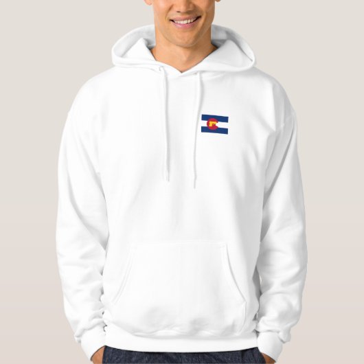 Colorado Flag Hoodie (Voorkant)