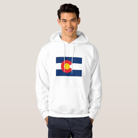 Colorado Flag Hoodie (Voorkant volledig)