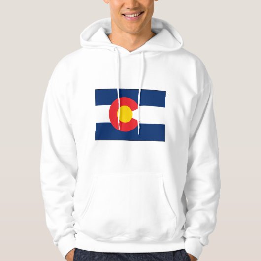 Colorado Flag Hoodie (Voorkant)