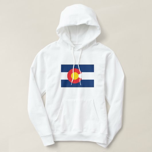 Colorado Flag Hoodie (Design voorkant)