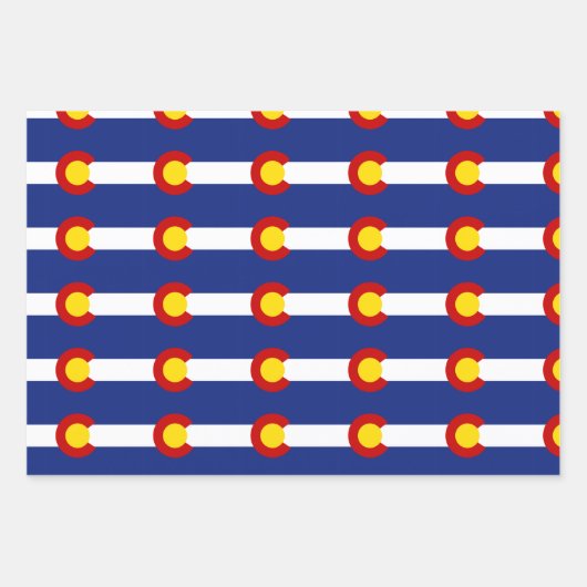 Colorado Flag Inpakpapier Vel (Voorkant 2)