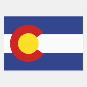 Colorado Flag Inpakpapier Vel (Voorkant)